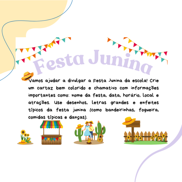 CARTAZ JUNINO