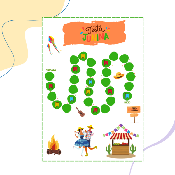 JOGO DE TABULEIRO JUNINO