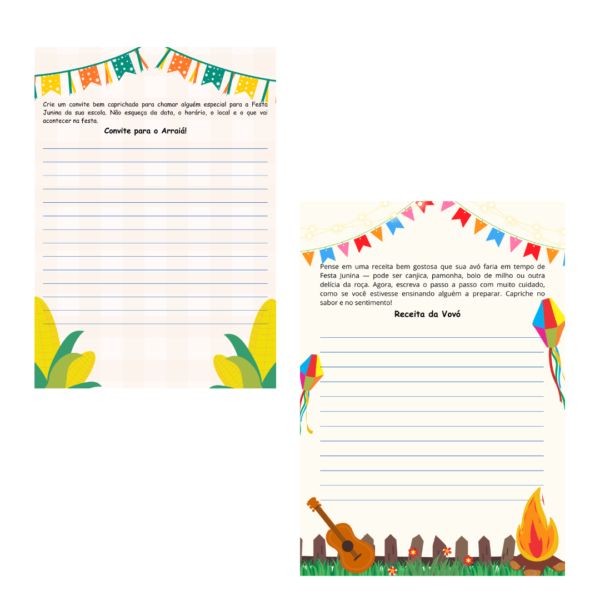 PRODUÇÃO DE TEXTO - FESTA JUNINA - Imagem 2