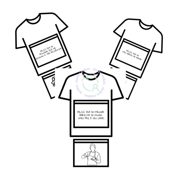 CAMISETAS E ESTILOS DE PAI - Imagem 2