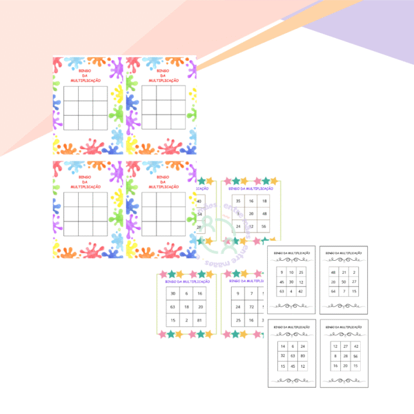 BINGO DA MULTIPLICAÇÃO