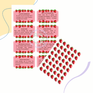 DESAFIOS MATEMÁTICOS COM MORANGO DO AMOR