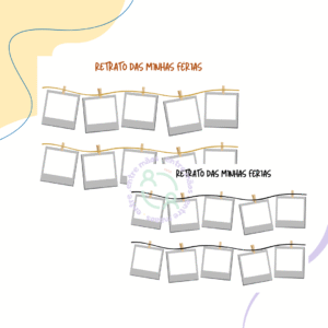 RETRATO DAS MINHAS FÉRIAS