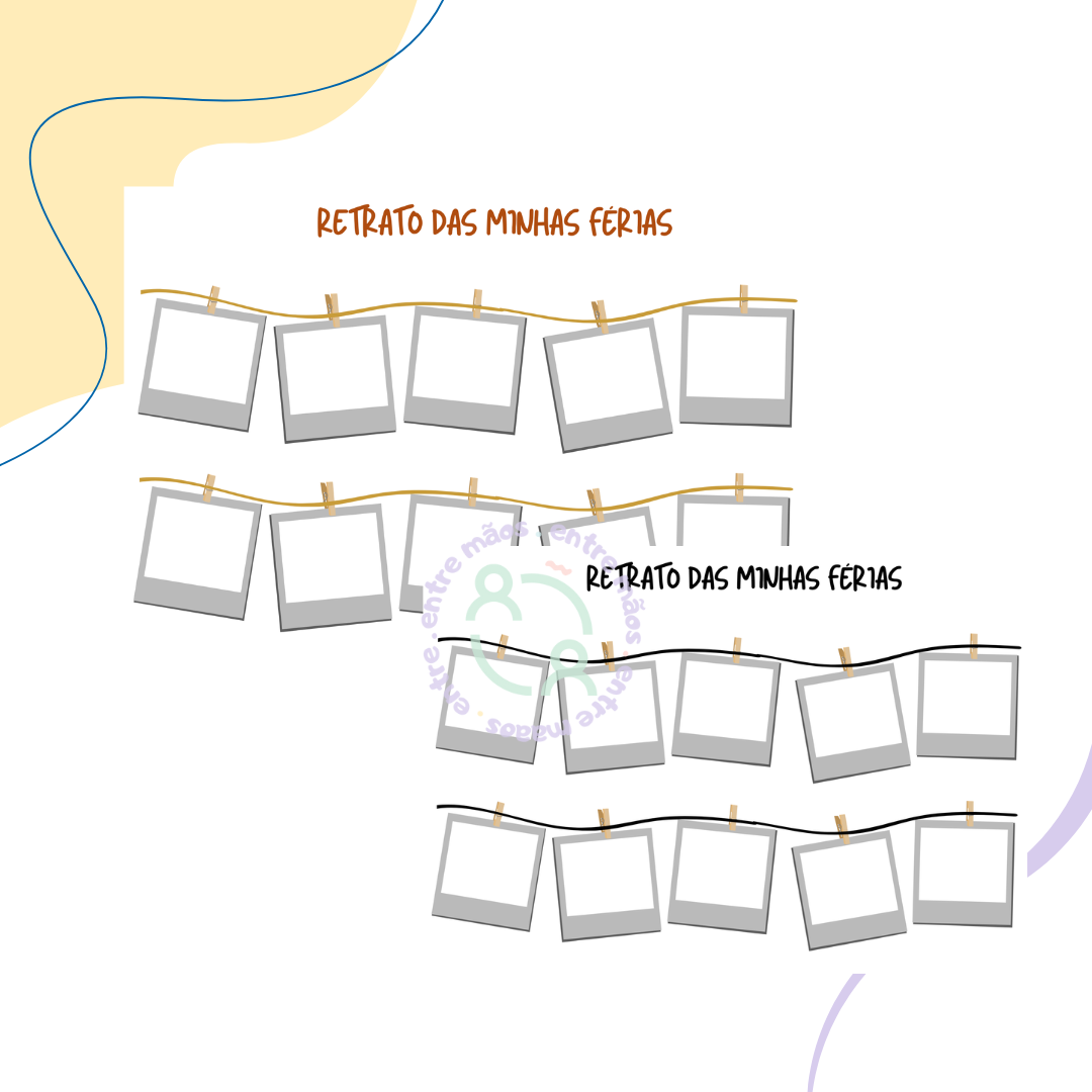 RETRATO DAS MINHAS FÉRIAS