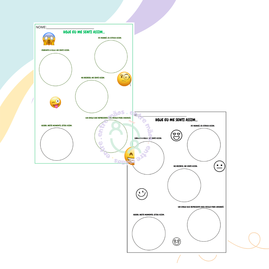 VOLTA ÀS AULAS COM EMOJIS