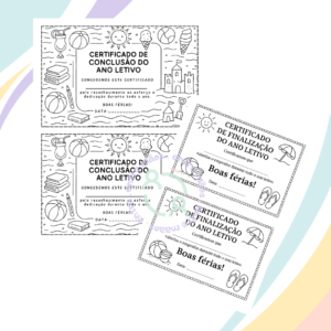 CERTIFICADO DE FINALIZAÇÃO DO ANO