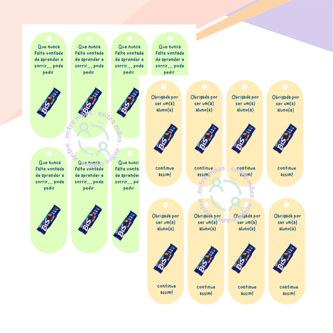 MARCADOR DE PÁGINA - VOCÊ É BIS!