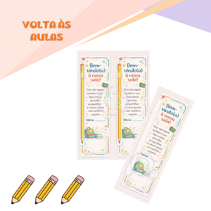 BOAS VINDAS - VOLTA ÀS AULAS
