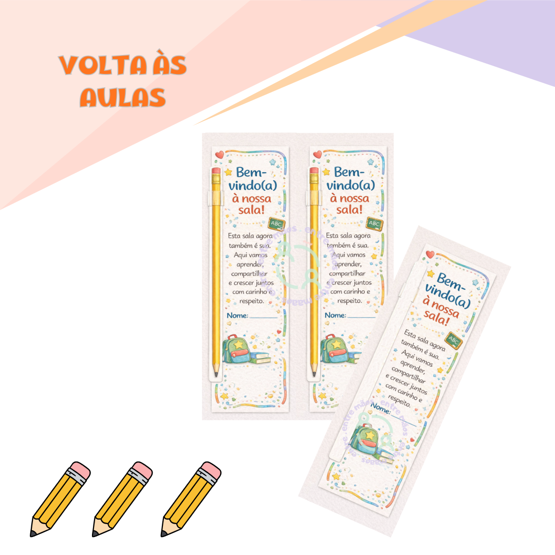 BOAS VINDAS - VOLTA ÀS AULAS