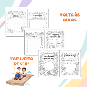 "MEU JEITO DE SER" - LIVRO PARA VOLTA ÀS AULAS