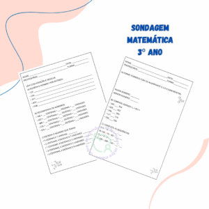 SONDAGEM DIAGNÓSTICA DE MATEMÁTICA 3ºANO