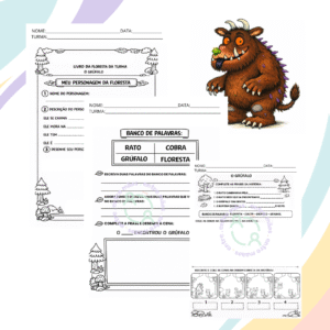 SEQUÊNCIA DIDÁTICA - O GRÚFALO | ALFABETIZAÇÃO