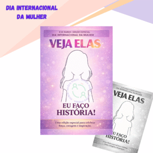 CAPA DE REVISTA - DIA INTERNACIONAL DA MULHER