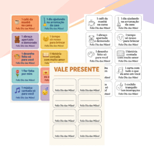 VALE PRESENTE - DIAS DAS MÃES