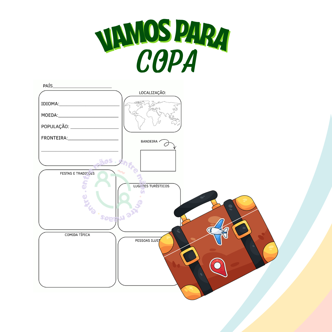MALA DOS PAÍSES DA COPA