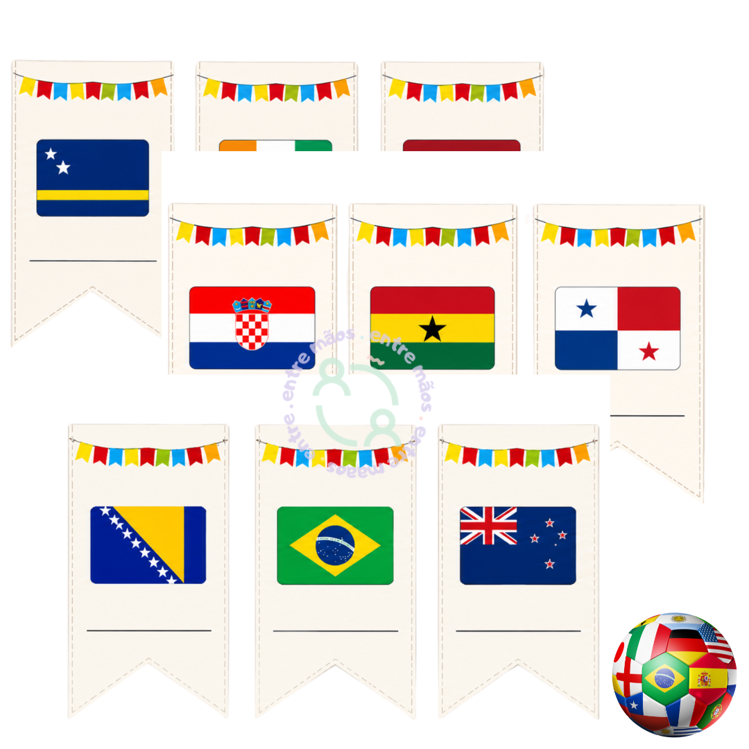 BANDEIRAS DA COPA